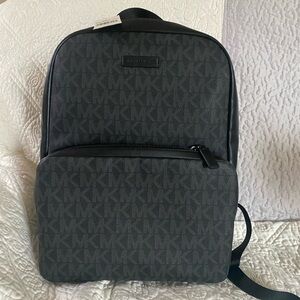 Michael Kors Charcoal Gray Backpack